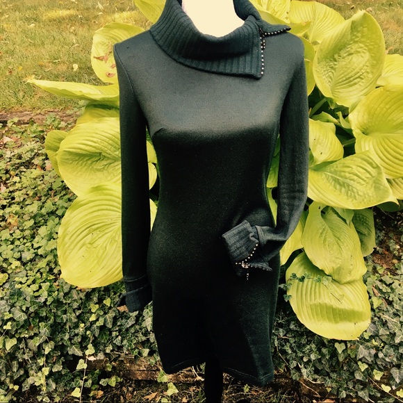 Joseph Ribkoff Dresses & Skirts - Joseph Ribkoff Green Knit Dress